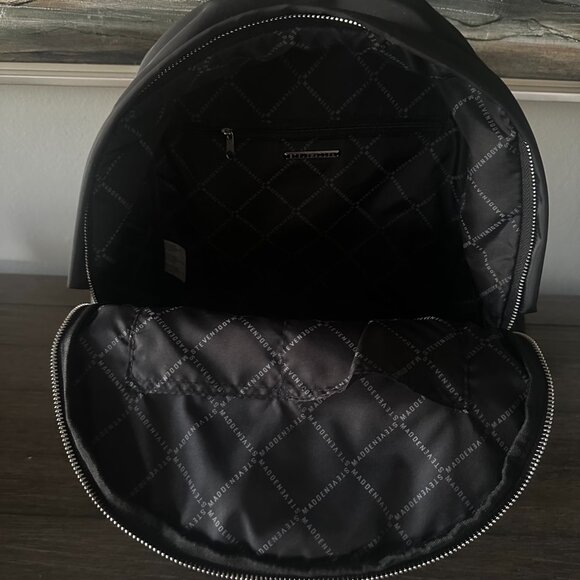 Steve Madden Black Backpack - Picture 9 of 15